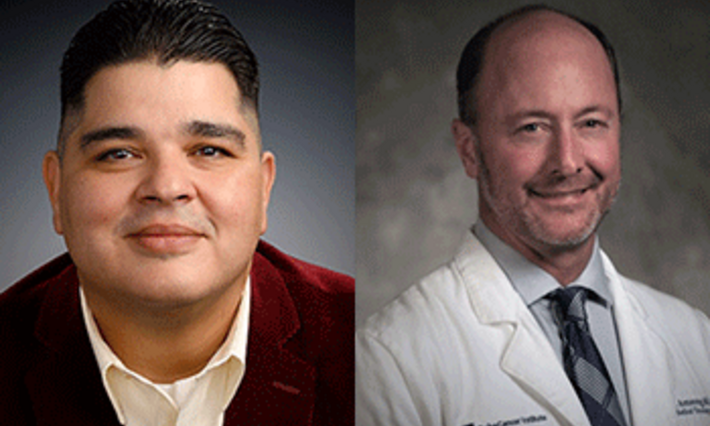 Dr. Everardo Macias (left), Dr. Andrew Armstrong (right)