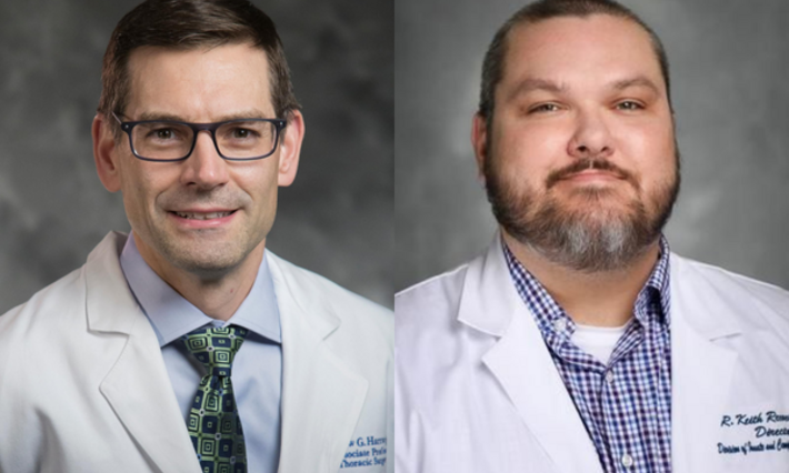 Matthew Hartwig, MD, MHS (left) and R. Keith Reeves, PhD (right)