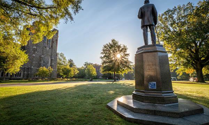 James B. Duke statue