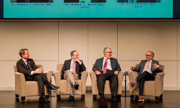 Dr. Sulman at the American Cancer Society North Carolina Research Symposium