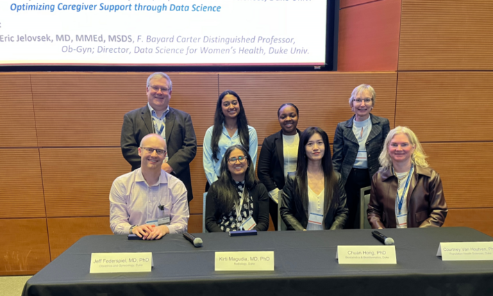 Presenters at the Expanding Research Impact through Data Science panel held at Duke University School of Medicine.