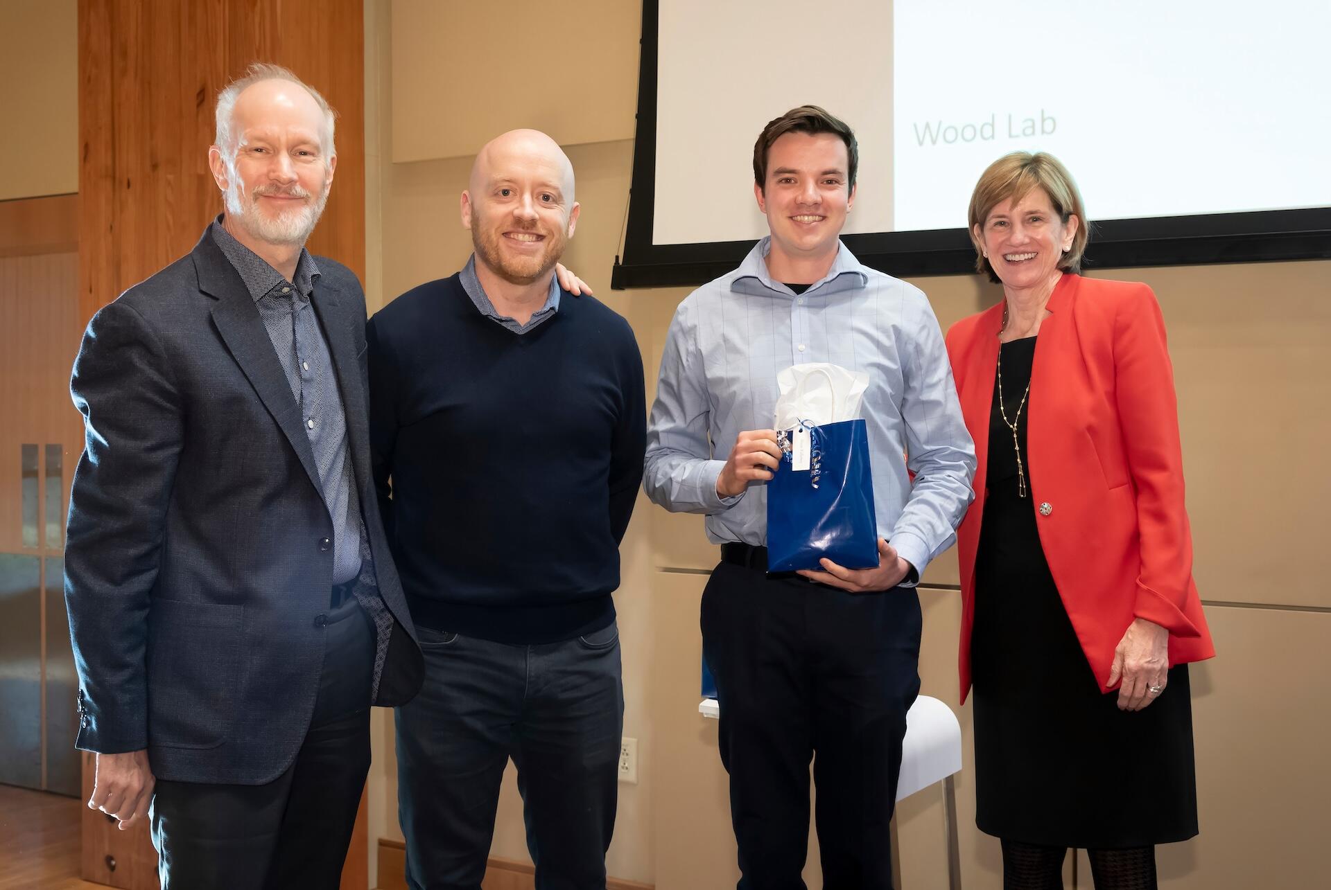 Group photo of Shane Killarney with 3 other people
