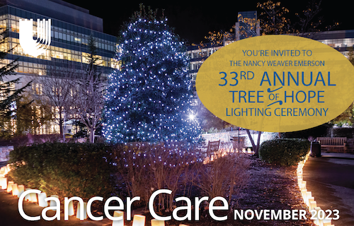 November 2023 Cancer Care Calendar
