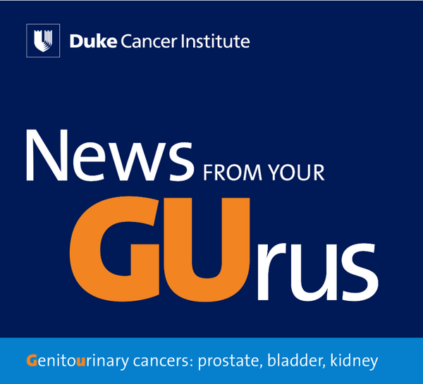 Words News From Your GUrus in white and orange lettering on a blue background