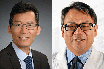Dr. Hui-Kuan "Kevin" Lin (left), Dr. Hong-yu Li (right)