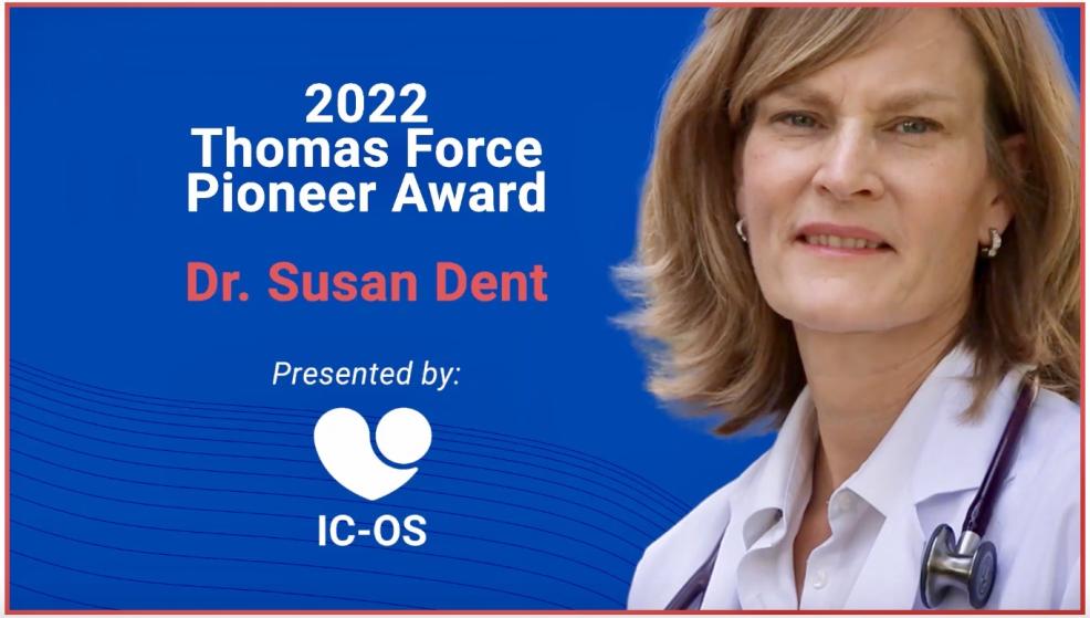Headshot of 2022 Thomas Force Pioneer Award Susan Dent