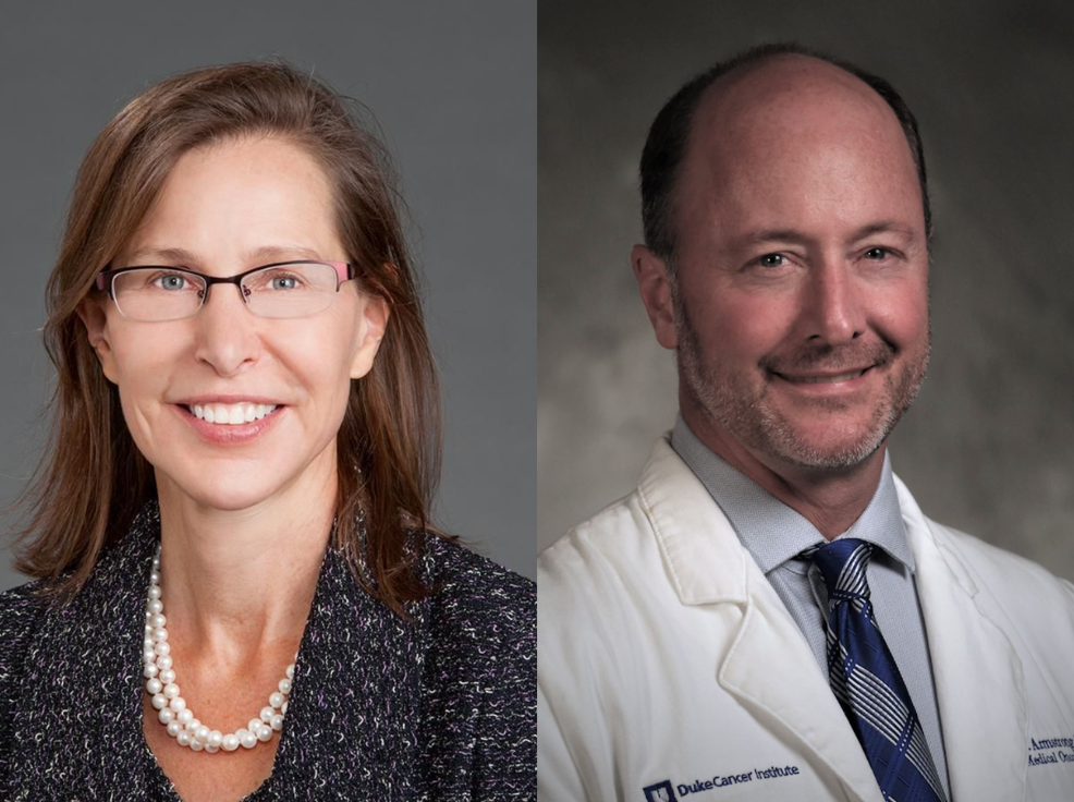 Headshots of Dr. Thomas and Dr. Armstrong