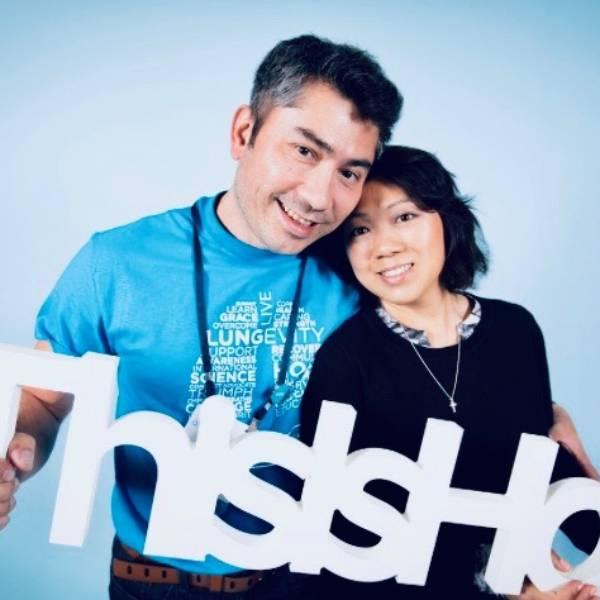 Phuong Huynh and her husband Lance Schado 