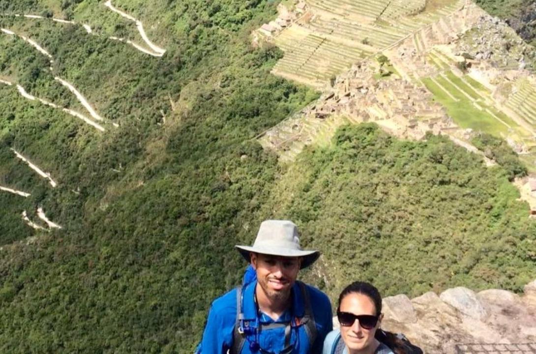 Nestor and Ashley at Machu Picchu